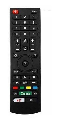 Control Remoto En2c28s Para Sharp Smart Tv