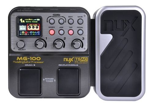 Pedalera Multiefectos Para Guitarra Nux Mg100 Mg-100 Oferta!