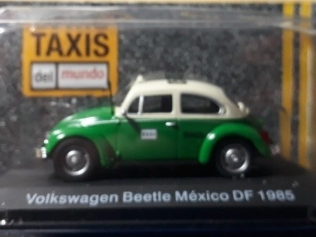 Coleccion Taxis Del Mundo. Volkswagen Beetle México Df 1985