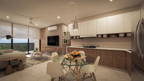 Departamento(a1) En Venta En Moratia, Cholul