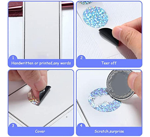 Scratch Card Stickers Diy Stickers Para Scratch Card Reveal