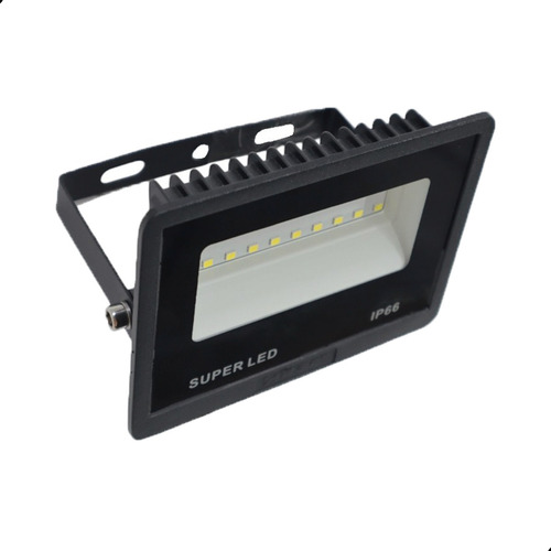 Kit 5 Refletor Led 50w 6500k Holofote Prova D Água Ip66