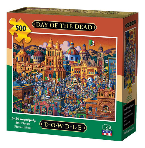 Dowdle Jigsaw Puzzle - Day Of The Dead - 500 Piece