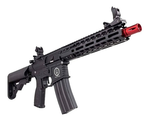 Rifle Airsoft Aeg Ar15 Neptune 9p Pmc Com Mira Capa & Bbs
