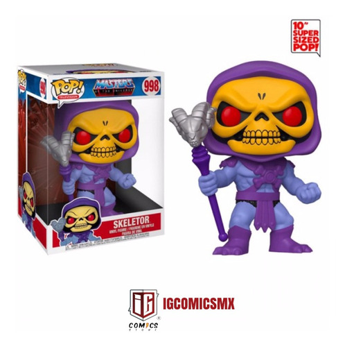 Master Of The Universe Skeletor 10 Pulgadas Funko Pop #998