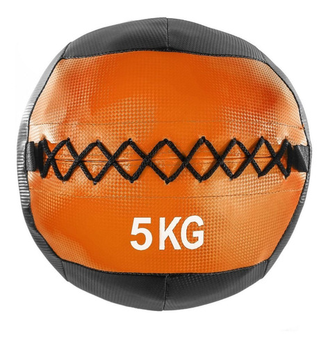 Balón Medicinal De Cuero 5 Kilos Pelota Medicine Ball 