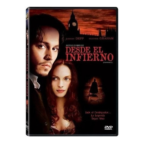 Desde El Infierno - Johnny Depp - Dvd - Original!!!