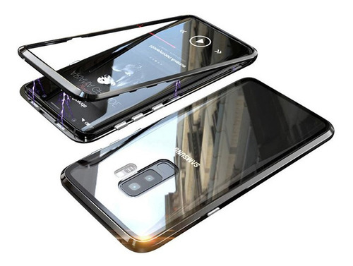 Protector 360 Magnetico Doble Vidrio Samsung Note 9 S10