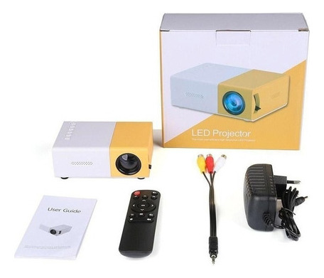 ... . Proyector Portátil Mini Lazhu Full Hd Led 600