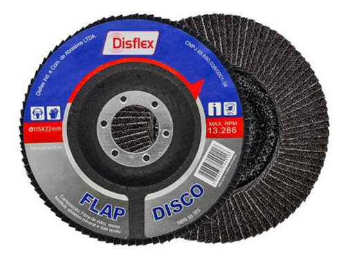 Disco Flap Disflex 4.1/2 X 80 Alo