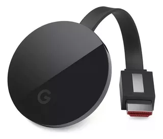 Google Chromecast Ultra 4k Original Preto Última Versão