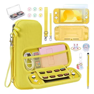 Kit De Accesorios Con Estuche Para Nintend Switch Lite Funda