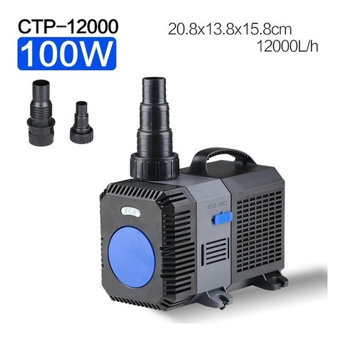 Imagem 2 de 4 de Bomba Submersa / Anfíbia Sunsun Eco Ctp-12000 Econômica 100w