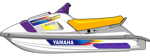 Adesivo Jet Ski Yamaha Wave Raider 700 Completo