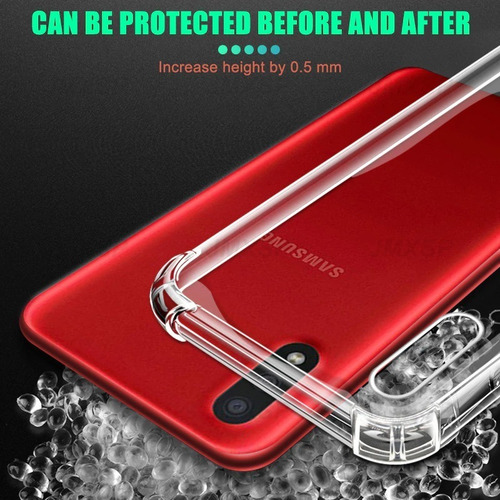 Carcasa Transparente Antigolpe Para Todos Los Samsung Galaxy