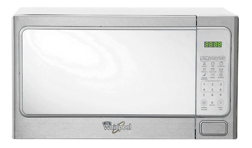 Microondas Grill Whirlpool WM1311S   plata natural 31.1L 110V