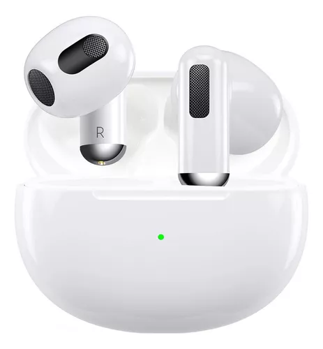 Audífonos Bluetooth Pro S Compatible iPhone Xiaomi Android Auriculares  Inalámbricos Blancos
