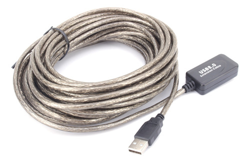 Cable Extensor De 5 M, Usb 2.0 Tipo A A Extensión Hembra
