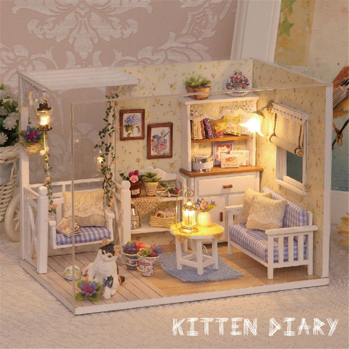 Presente De Brinquedo 3d Diy Para Decoração De Quarto Em Min