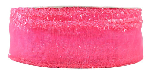 Imagen 3 de 4 de Listón Organza Chanel, 1 Pulgada, 2 Piezas, Varios Colores