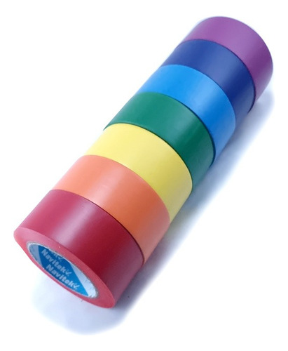 Kit Pride Cintas De Marcaje De Pisos Navitek 7 Colores 2 