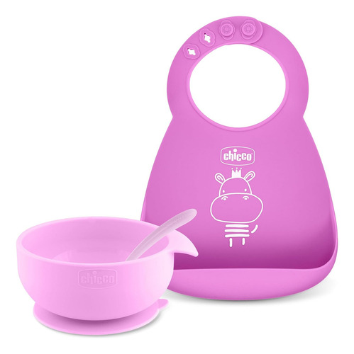 Set De Alimentación De Silicona Chicco Easy Start | Platos P