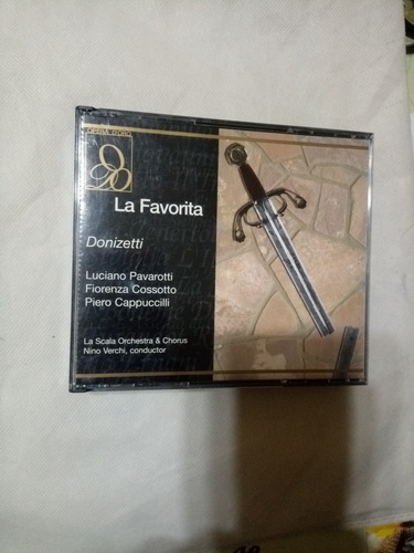 Cd La Favorita  - Donizetti  -pavarotti, Cossotto,  