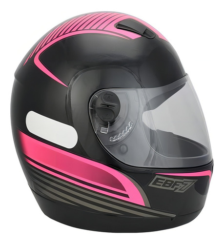 Capacete Integral Fechado Brilhante New Ebf 7power