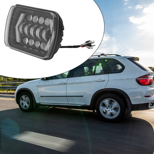 Faros Led Halo De 7x6 Pulgadas, Faros Led Cuadrados De 5x7 P
