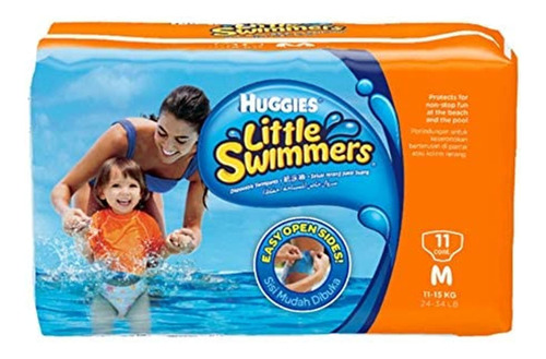 Huggies Little Swimmers - Swimpants Desechables, Tamao M, 11