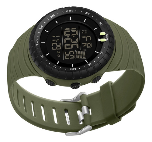 Reloj Digital Deportivo Electrónico Impermeable Nocturno Gra