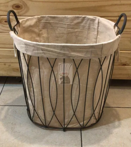 COMO HACER CANASTO ROPA SUCIA/ LAUNDRY BASKET 