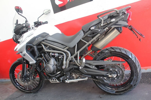Imagem 6 de 11 de Triumph Tiger 800 Xcx 800xcx Abs 2020 Branca Branco