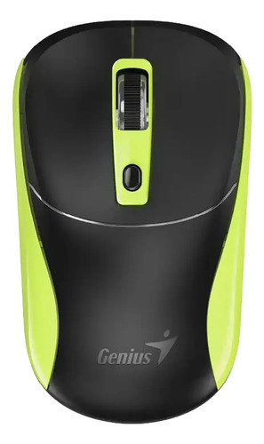 Genius Mouse Inalambrico Nx-7123 Usb Negro/verde 1200dpi Color Verde