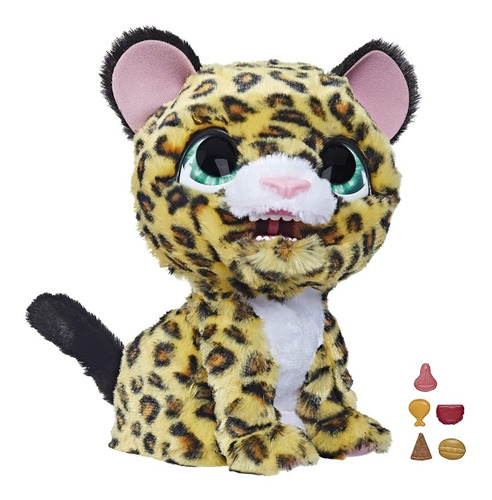 Furreal Lil' Wilds Lolly The Leopard Mascota 40 Sonidos Elec