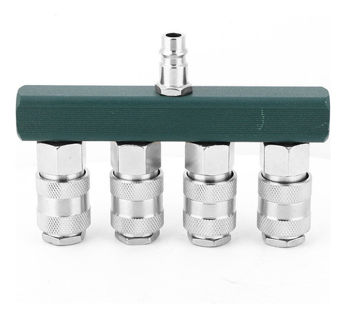 Conector Rápido De 4 Vías, Rosca Npt, Alta Calidad, Aire