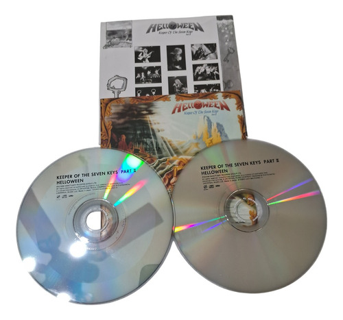 Helloween Keeper Of The Seven Keys 2 Mini Lp 2 Cds Reedición