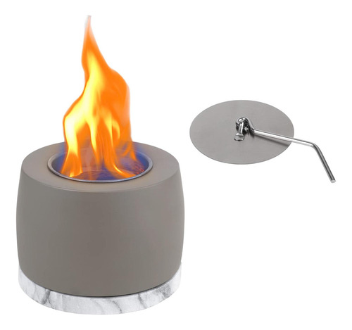 Chimenea Portátil De Quemador De Escritorio Quema Caliente