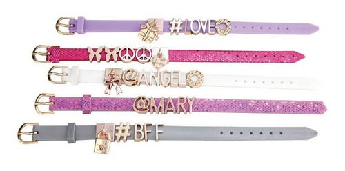 Imagen 5 de 7 de Kit Para Crear Pulseras Joyas Set Bisutería Niñas