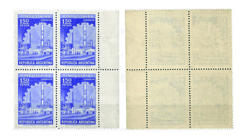 Argentina 547 B Gj 1046 Filigrana Traspuesta Escasa Mint 