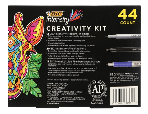 Bic Intensity Creativity Kit 44piezas