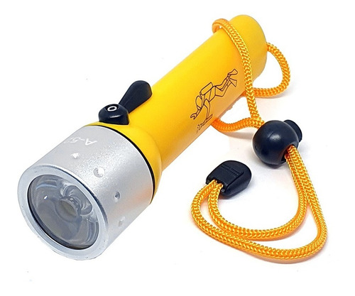 Lampara Luz Led Sumergible Contra Agua Ultrabrillante /e Color de la linterna Amarillo Color de la luz Blanco