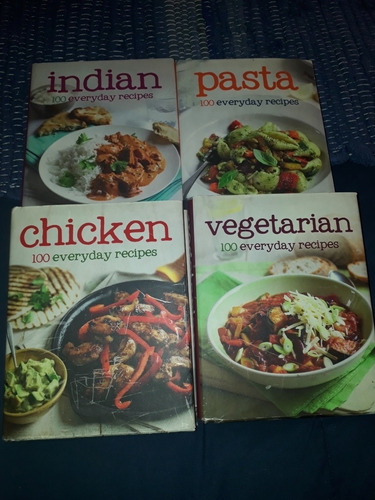 Indian. Pasta. Vegetarian. Chicken. 100 Everyday Recipes