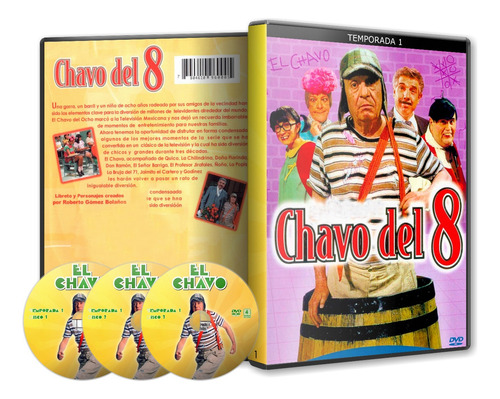 El Chavo Del Ocho 8 Serie Completa En Dvd