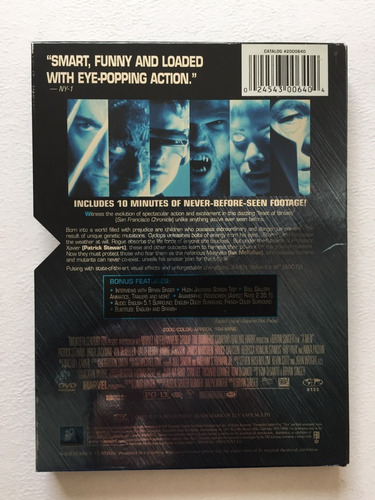Dvd X-men 1 ( Firma Autógrafo Hugh Jackman ) Wolverine (Usado)
