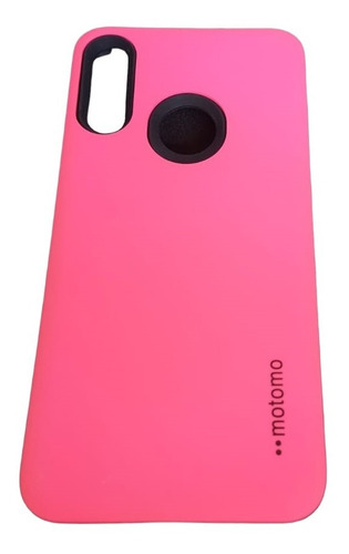 Forro Antichoque Compatible Con Motorola E6 Plus Fucsia