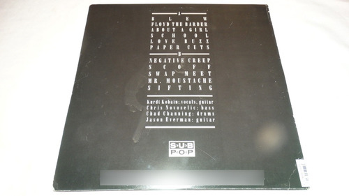 Nirvana - Bleach '2000 (sub Pop Matrix Sp-34-a Golden) (vini (Usado)