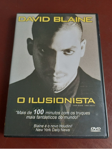 Dvd David Blaine O Ilusionista