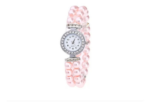 Reloj Para Dama Imitacion De Perlas