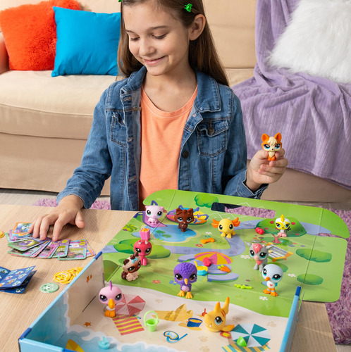 Set De Coleccionista Littlest Pet Shop Traveling Adventure G